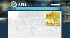 Desktop Screenshot of cityofbell.org